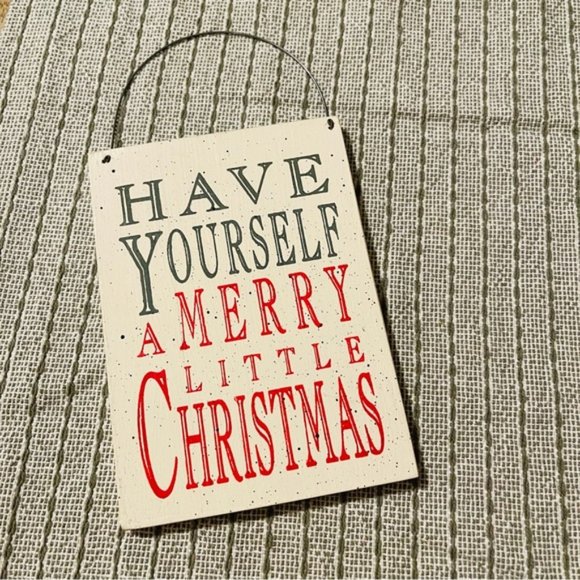Mini Christmas Hanging Sign - Picture 6 of 6